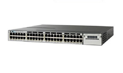 WS-C3850-48F-L - Cisco Catalyst 3850 Switch 48 Port Full PoE+, LAN Base - Refurb'd