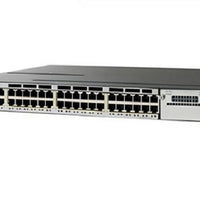 WS-C3850-48P-E - Cisco Catalyst 3850 Switch 48 Port PoE+, IP Services - Refurb'd