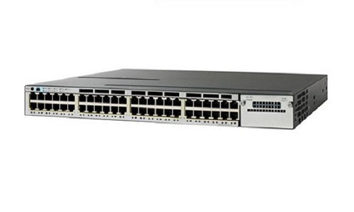 WS-C3850-48P-E - Cisco Catalyst 3850 Switch 48 Port PoE+, IP Services - Refurb'd