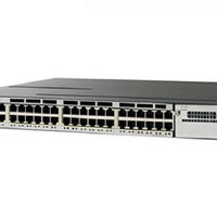 WS-C3850-48P-L - Cisco Catalyst 3850 Switch 48 Port PoE+, LAN Base - Refurb'd