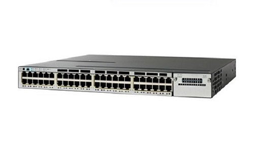 WS-C3850-48P-L - Cisco Catalyst 3850 Switch 48 Port PoE+, LAN Base - Refurb'd