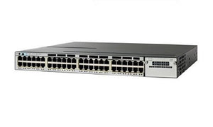 WS-C3850-48P-S - Cisco Catalyst 3850 Switch 48 Port PoE+, IP Base - Refurb'd