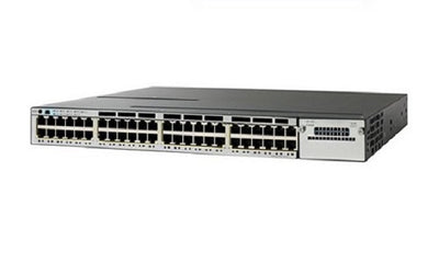 WS-C3850-48T-E - Cisco Catalyst 3850 Switch 48 Ports Data, IP Services - Refurb'd