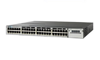 WS-C3850-48T-S - Cisco Catalyst 3850 Switch 48 Ports Data, IP Base - Refurb'd