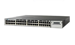 WS-C3850-48U-S - Cisco Catalyst 3850 Switch 48 Port UPoE, IP Base - Refurb'd