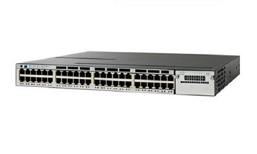 WS-C3850-48UW-S - Cisco Catalyst 3850 Switch 48 Port UPoE, IP Base with 5 AP Licenses - Refurb'd