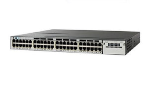 WS-C3850-48W-S - Cisco Catalyst 3850 Switch 48 Port PoE, IP Base with 5 AP Licenses - New