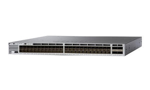 WS-C3850-48XS-E - Cisco Catalyst 3850 Switch 48 Port SFP+, 4 Port QSFP+, IP Services, Front to Back PSU - Refurb'd