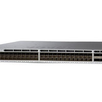 WS-C3850-48XS-F-S - Cisco Catalyst 3850 Switch 48 Port SFP+, 4 Port QSFP+, IP Base, Back to Front PSU - Refurb'd
