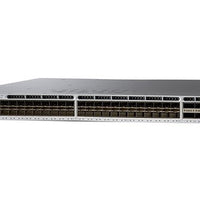 WS-C3850-48XS-S - Cisco Catalyst 3850 Switch 48 Port SFP+, 4 Port QSFP+, IP Base, Front to Back PSU - Refurb'd